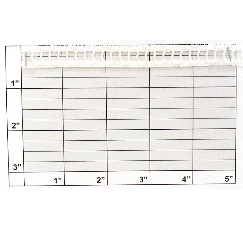Ladder Braid 1/2" (Per Yard) White