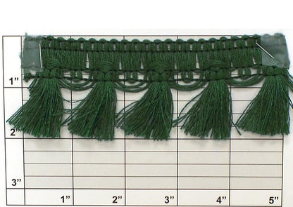 Tassel Eyelash Fringe 2" (Per Yard) 4 Colors