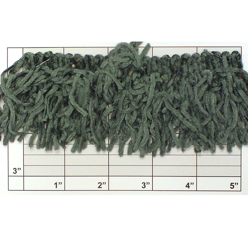Versaille Collection Solid Color Rayon Chenille Fringe 2-1/2"