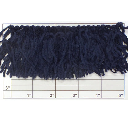 Versaille Collection Solid Color Rayon Chenille Fringe 2-1/2"