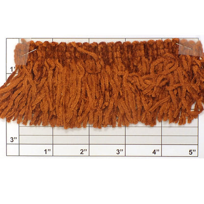 Versaille Collection Solid Color Rayon Chenille Fringe 2-1/2"
