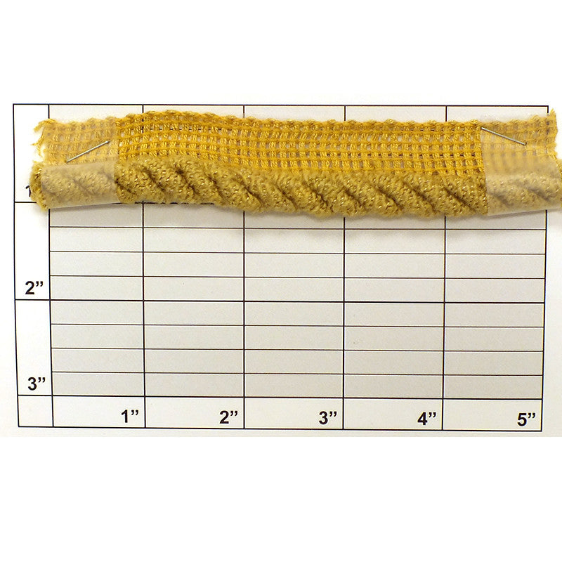 Boucle Collection Lip Cord 3/8" (Per Yard) Wheat