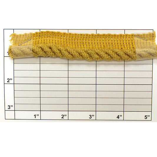 Boucle Collection Lip Cord 3/8" (Per Yard) Wheat