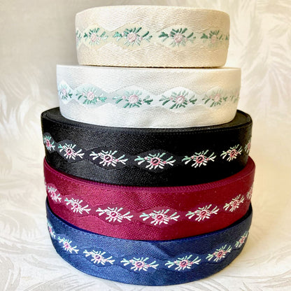     Oval_Floral_Jacquard_Ribbon