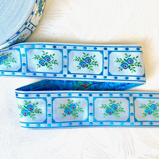    Roses_and_Leaves_Jacquard_Ribbon