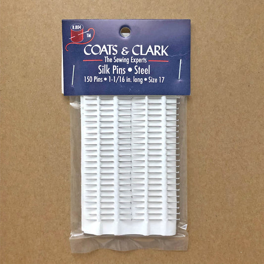Coats & Clark Silk Pins, Steel