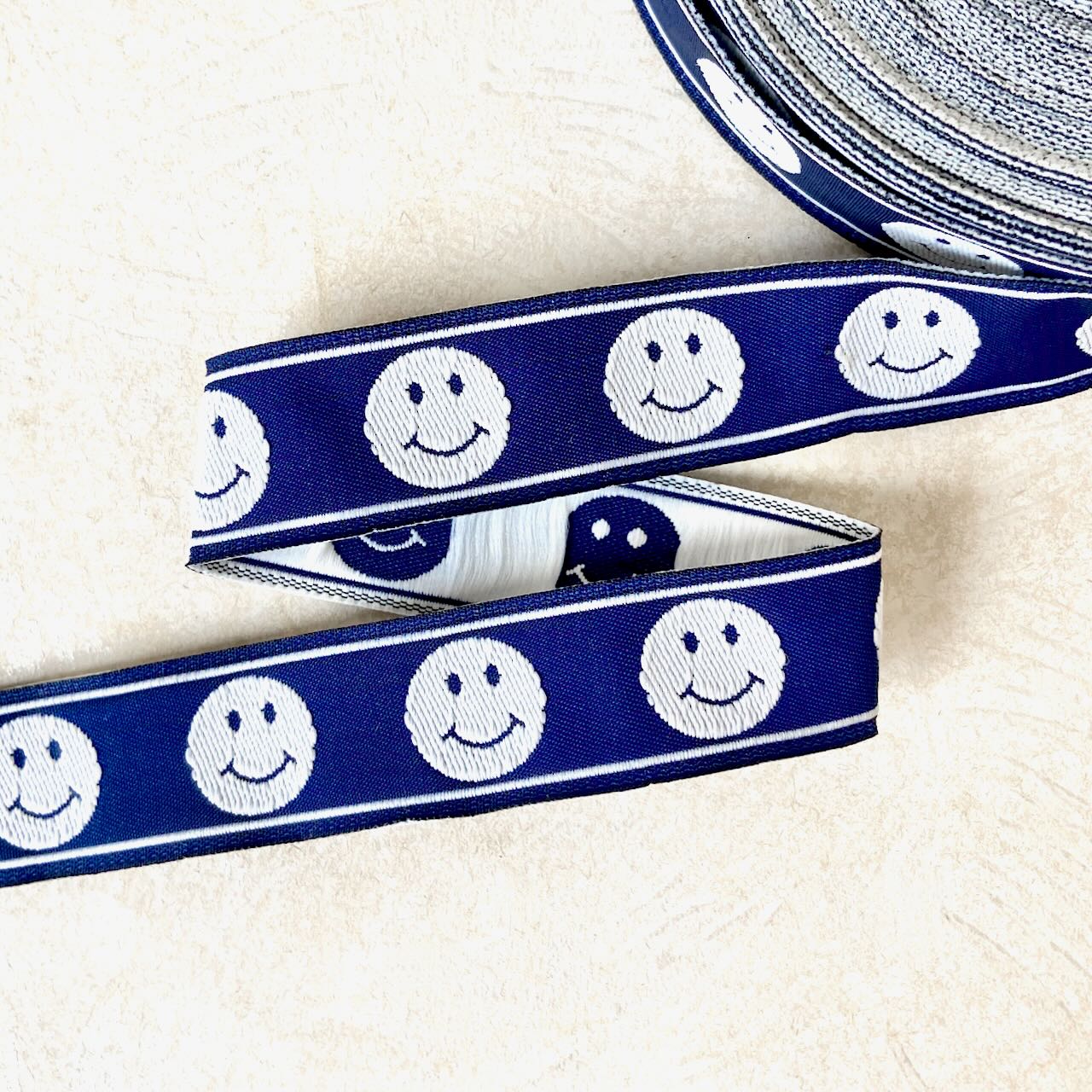     Smiley_Face_Jacquard_Ribbon