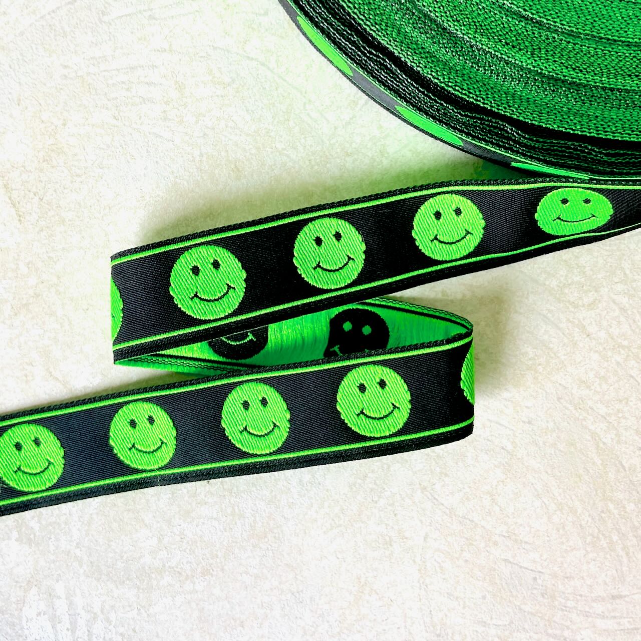     Smiley_Face_Jacquard_Ribbon