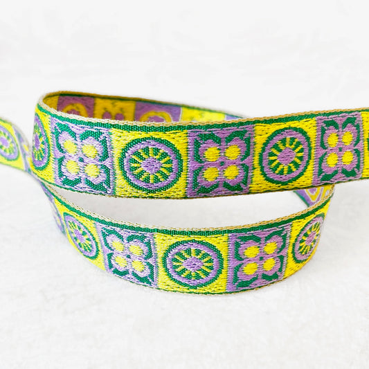     Spoke_Flower_Jacquard_Ribbon