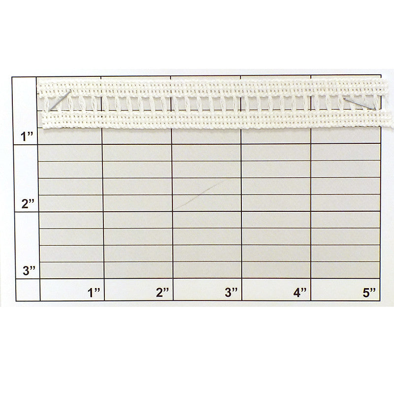Ladder Braid 11/16" (Per Yard) White