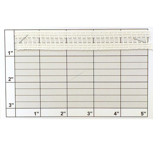 Ladder Braid 11/16" (Per Yard) White