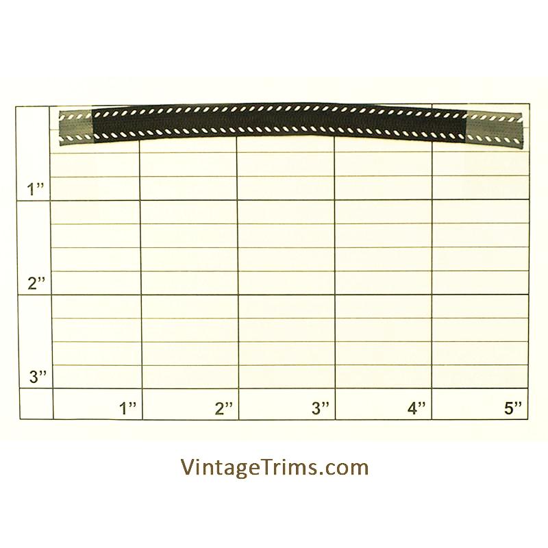 Black & White Braid 3/8"