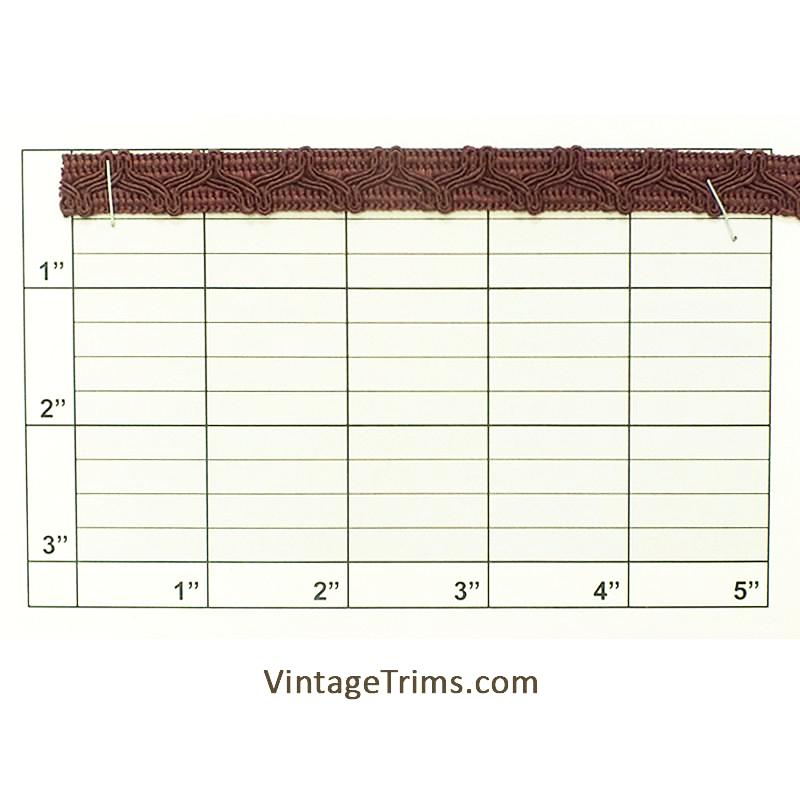 Fancy French Gimp Knit 1/2" - 7 Colors