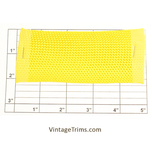 Flat Braid 2-1/8" (Per Yard) Canary