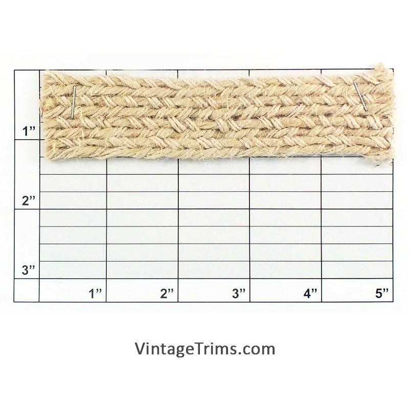 Jute Braid 1-1/8"