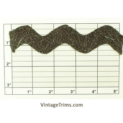 Jumbo Decorative Ric Rac 1-13/32" (Per Yard) 2 Colors