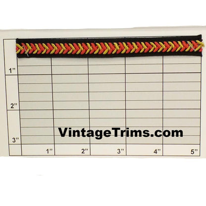 Arrow Gimp Braid 1/2" (Per Yard) 4 Colors