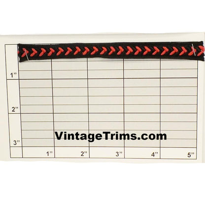 Arrow Gimp Braid 1/2" (Per Yard) 4 Colors