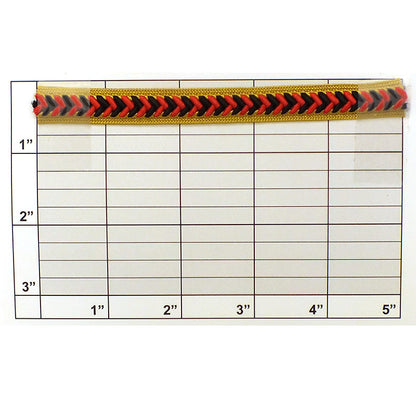 Arrow Gimp Braid 1/2" (Per Yard) 4 Colors