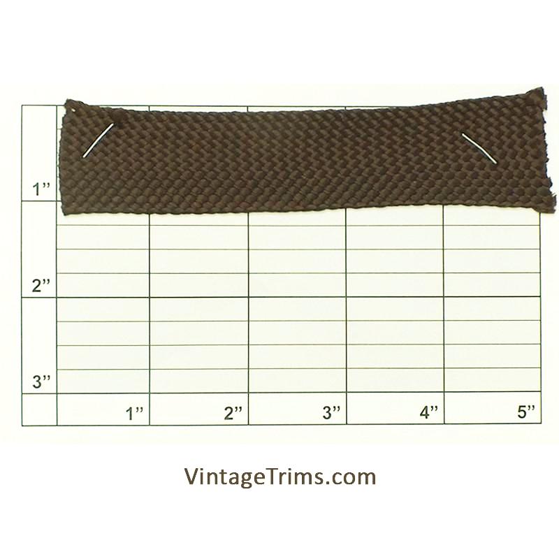 Flat Braid 1-1/8" - 2 Colors