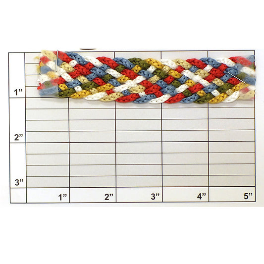 Basketweave Design Braid 1"