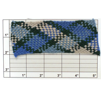 Checkered Design Braid 1-7/8" (Per Yard) 7 Colors