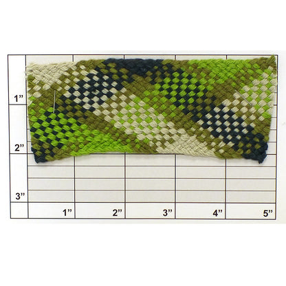 Checkered Design Braid 1-7/8" (Per Yard) 7 Colors