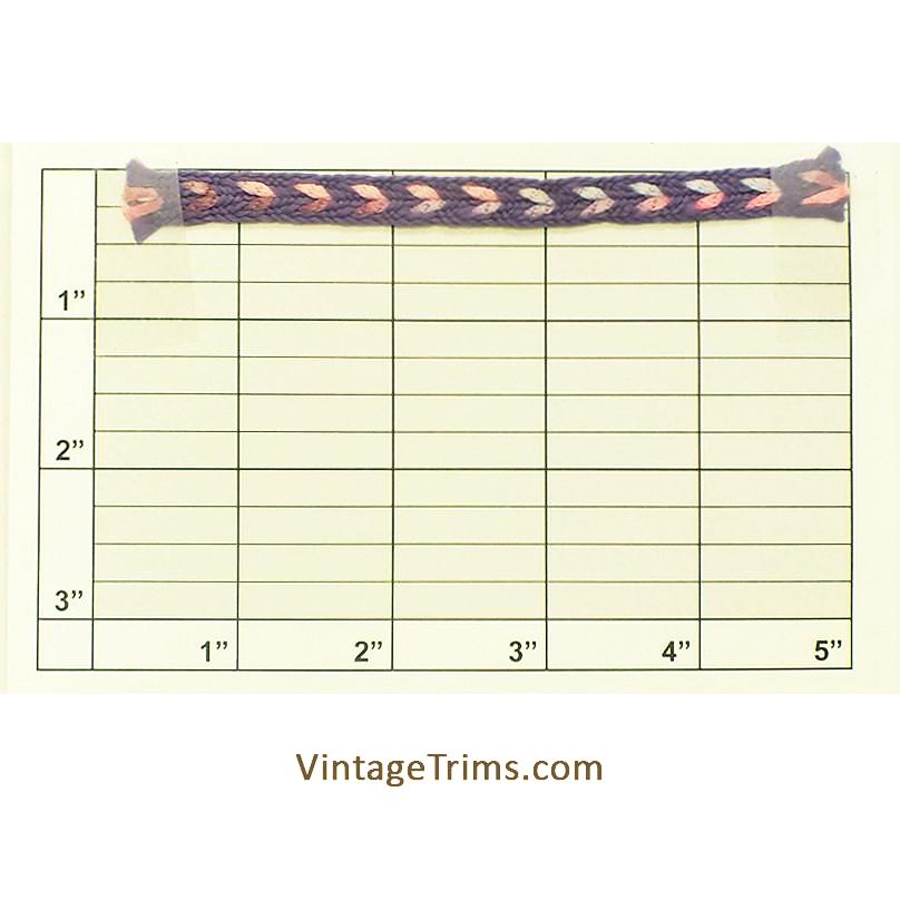 Braid w/ Braid Inset 3/8" - 2 Colorways
