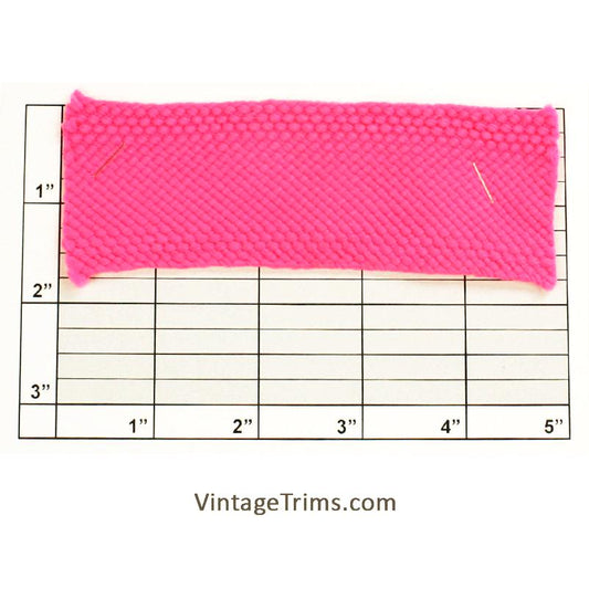 Flat Braid 1-3/4" (Per Yard) Neon Pink