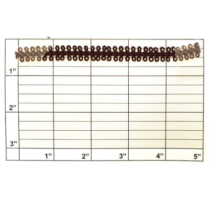 Scalloped Loop Braid 3/8" - 9 Colors