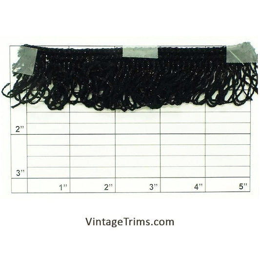 Metallic Loop Fringe 1-1/2" - 2 Colorways