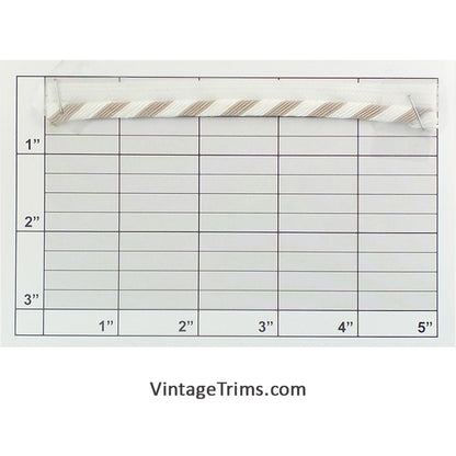 Diagonal Stripe Piping 3/16" - 5 Colorways