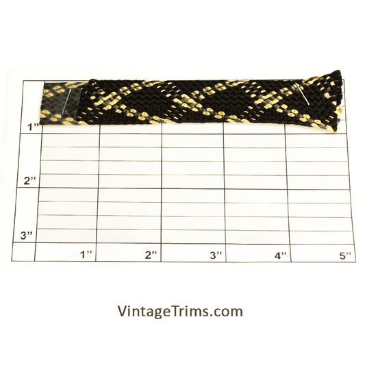 Snake Flat Braid 7/8" - 5 Colorways.