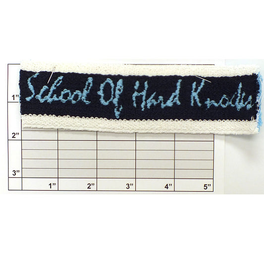 Thick Elastic "School of Hard Knocks" 1-3/4"