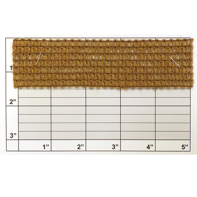 Jute Zig Zag Braid 1-1/2" (Per Yard)