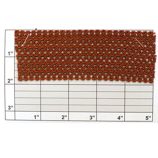 Braid 1-7/8" (Per Yard) Rust