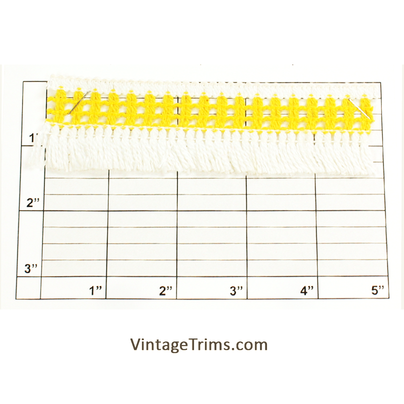Tassel Fringe 1-1/2" (Per Yard) 4 Colors