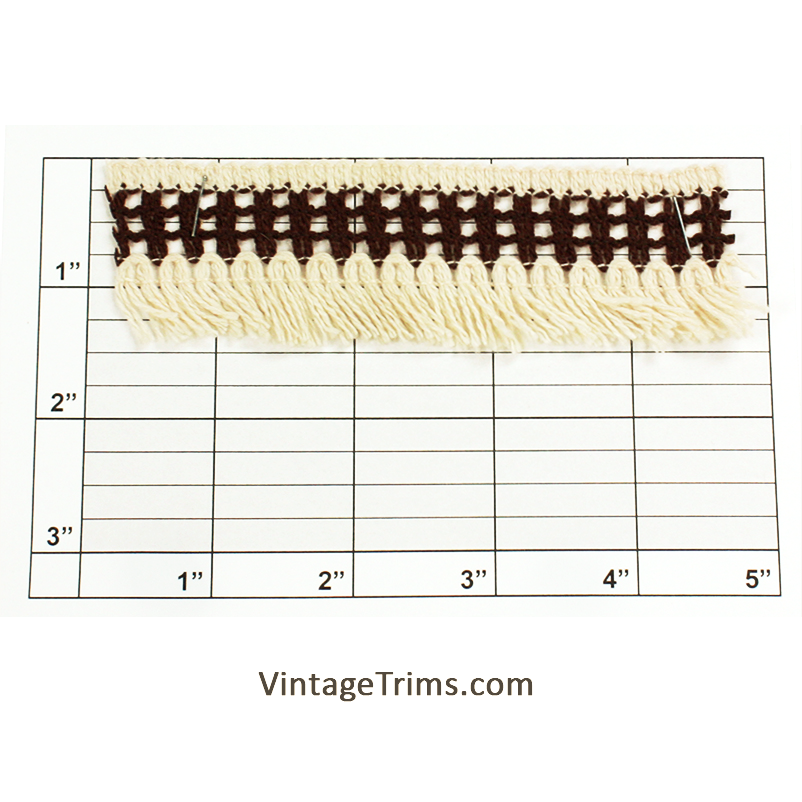Tassel Fringe 1-1/2" (Per Yard) 4 Colors