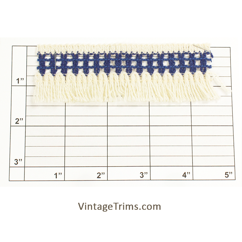 Tassel Fringe 1-1/2" (Per Yard) 4 Colors