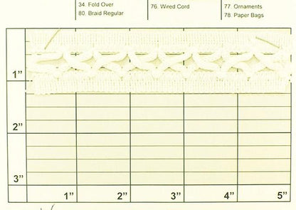 X Center Braid 1-1/4" - 2 Colorways