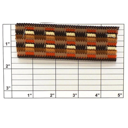 Multicolor Braid 1-1/2" - 5 Colorways