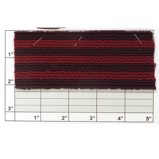 Horizontal Stripe Braid 2-1/8" (Per Yard) 3 Colors