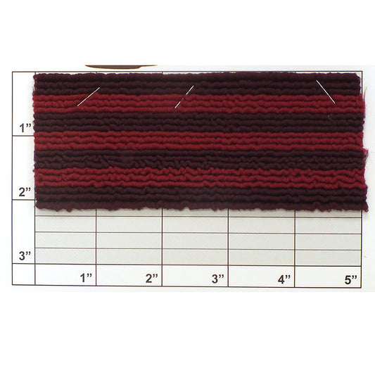 Horizontal Stripe Braid 2-1/8" (Per Yard) 3 Colors