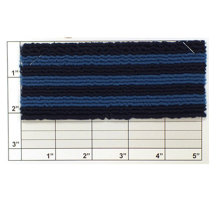 Horizontal Stripe Braid 2-1/8" (Per Yard) 3 Colors