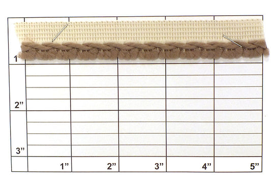 Puff Ball Edging 7/8" (Per Yard) 3 Colors