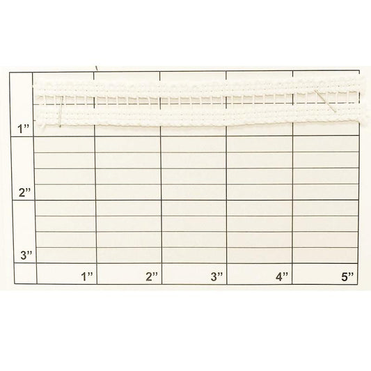 Ladder Braid 11/16" (Per Yard) White