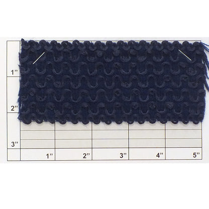 Wavy Line Elastic 2-1/4" (Per Yard) 2 Colors