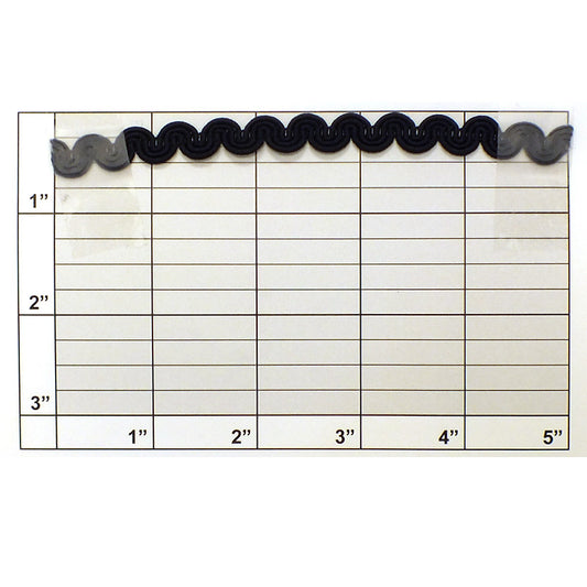 Wavy Line Gimp 3/8" - 2 Colors
