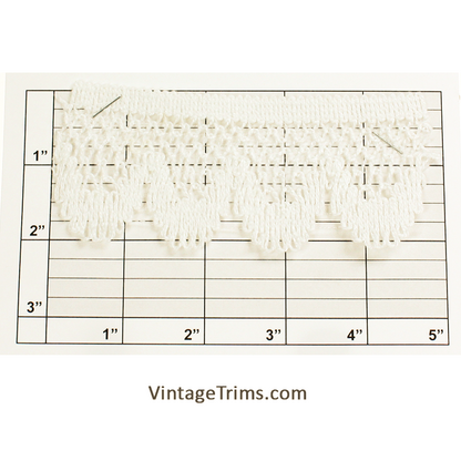 Cluny Style Scalloped Braid 2-1/8" - 2 Colors
