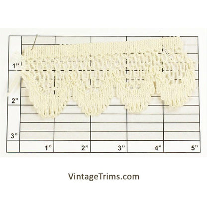 Cluny Style Scalloped Braid 2-1/8" - 2 Colors